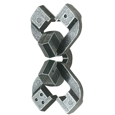 Imagen de Eureka 515111 Rompecabezas Huzzle Cast Chain, Multicolor, único (Fehn 515111)