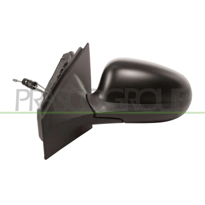 Imagen de Espejo retrovisor Prasco LA0047004 izquierda negro Ajuste por cable, convexo, no tintado