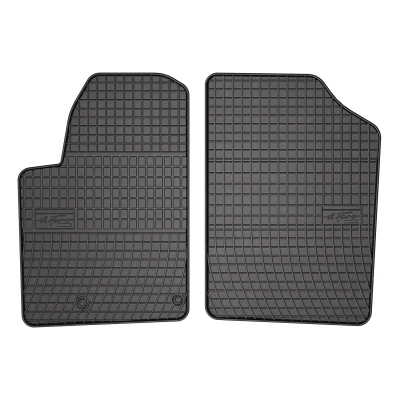 Imagen de FROGUM 0645P Juego de alfombrillas suelo Caucho delante 2 negro Adaptado CITROËN: Berlingo / First I, PEUGEOT: Partner I Combispace