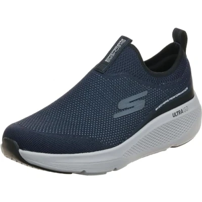 Imagen de Skechers GO Run Elevate, Zapatillas Hombre, Navy Textile/Synthetic, 48 EU
