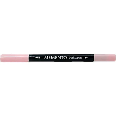 Imagen de Tsukineko Rotulador ilustración Memento Dual Tip Rosado bebé 3,7/0,2mm. Aprox.