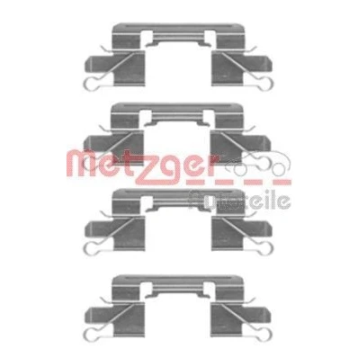 Imagen de METZGER 109 1769 Kit de accesorios, pastillas frenos NISSAN: NP300 Navara Pick up, Pathfinder 3, MITSUBISHI: L200 / Triton IV up