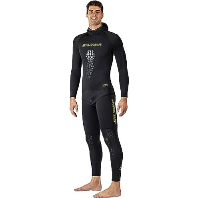 Imagen de SALVIMAR Wet Drop Cell Traje húmedo de Buceo, Color Negro, Talla 3,5 mm S/42 44