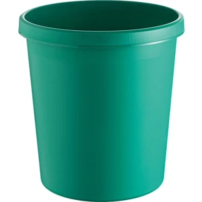 Imagen de Helit cesta de papel/h6105852 310 mm diámetro, h320 verde Inh.18 L