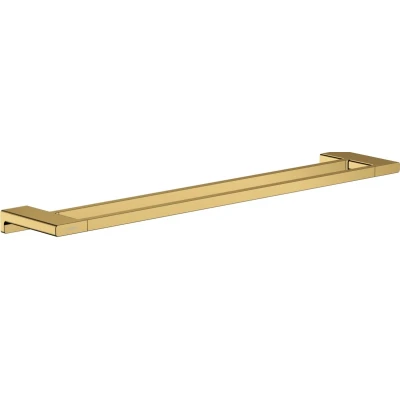 Imagen de hansgrohe AddStoris Toallero de baño doble, color oro pulido, 41743990