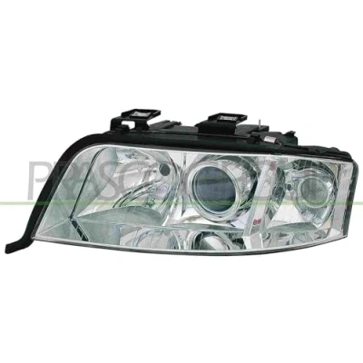 Imagen de PRASCO AD0334904 Faros izquierda H7/H1, H7, H1 transparente para circulación por la derecha sin servomotor reg. alcance luces AUDI: A6 C5 Berlina
