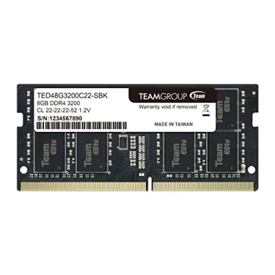Imagen de TEAMGROUP S/O 8GB DDR4 PC 3200 Team Elite Retail TED48G3200C22 S01