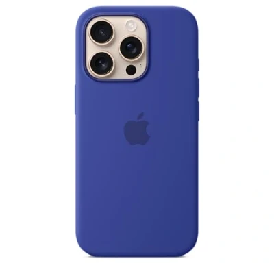 Imagen de Apple Silicio Back Cover Azul MagSafe iPhone 16 Pro