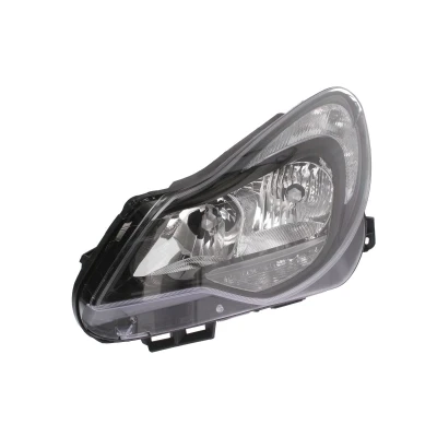 Imagen de ALKAR 2761421 Faros izquierda PY24W, W21/5W, H7/H1 con luz diurna electromotor Carcasa interior negro OPEL: Corsa D Hatchback