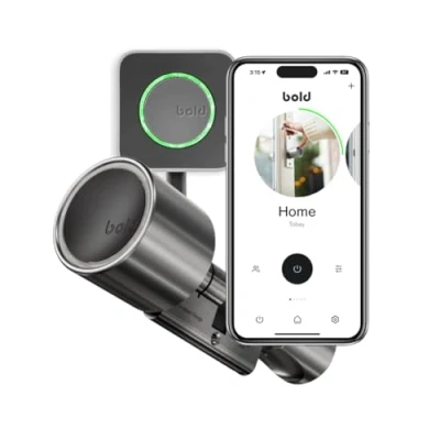Imagen de Bold Elite Smart Lock Cylinder SX33 Silver + Bolt Connect
