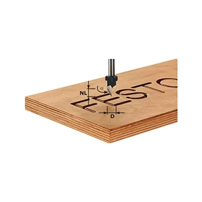 Imagen de Festool 491003 Fresa para tipos HW, vástago 8 mm HW S8 D11/60