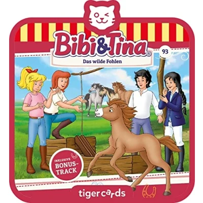 Imagen de tigermedia 4152 Animal Juego de Escucha para Tigerbox Touch Episodio 93, Multicolor, Das Wilde Fohlen (Bibi &amp; Tina) (Tiger Media Deutschland GmbH 4152)