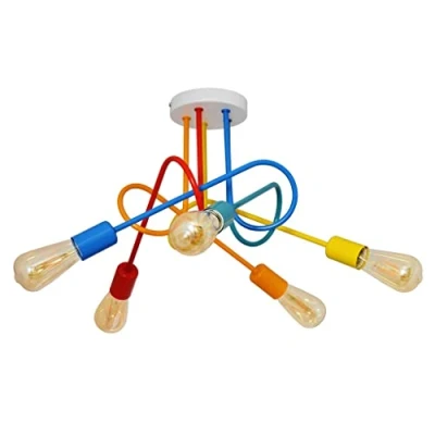 Imagen de Plafón infantil OXFORD 5xE27/60W/230V