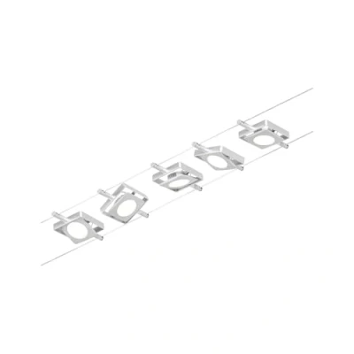Imagen de Paulmann Wire MacLED LED sobre cable 5 luces cromo