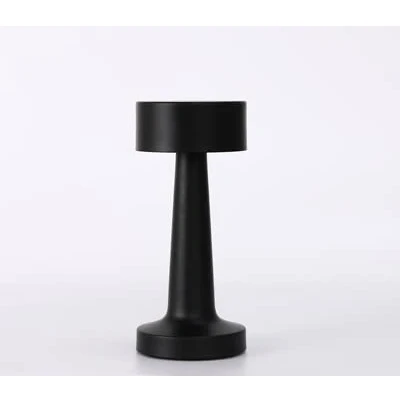 Imagen de lámpara de mesa inalámbrica, Kizozo con batería, LED regulable, noche, escritorio, para salón, dormitorio, 3 colores luz