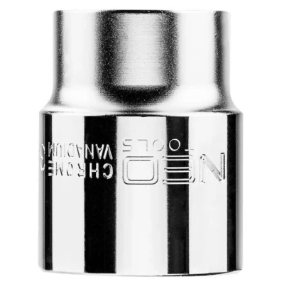 Imagen de NEO TOOLS 08 309 Piezas insertables de llave cubo 3/4Pulgada 3124 32 mm Acero cromo vanadio hexagonal