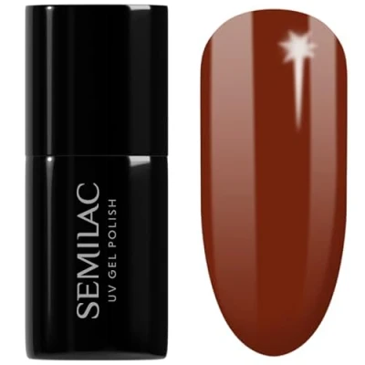 Imagen de Semilac Esmalte Semipermanente UV 418 Red Hot Beach 7ml