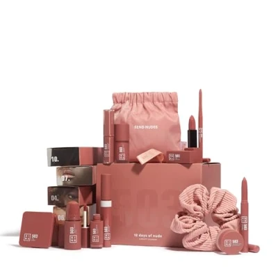 Imagen de 3INA MAKEUP 12 Days of Color 503 Nude Calendario de Adviento 2024 Kit Maquillaje Edición Limitada Productos Tamaño Completo Vegan Cruelty Free