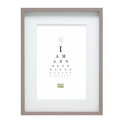 Imagen de Deknudt Frames S223K7 Fotos Basic, moldura Alta Topo de Madera con pptt Control=Formato del Marco, marrón, 30 x 40 cm