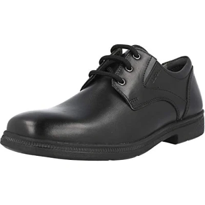 Imagen de Geox Jr Federico C, Zapatos para Niño, Negro (Black), 38 EU