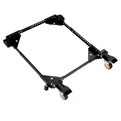 Imagen de VEVOR Base Móvil Capacidad de 295,5 kg Ajustable 304 x mm a 914 mm, Soporte Universal Resistente con Ruedas Giratorias para Equipos Carpintería, Muebles, Máquinas