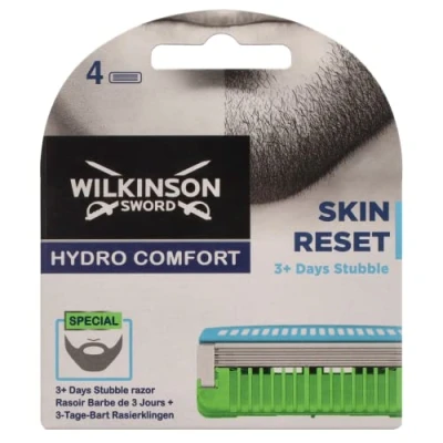 Imagen de Wilkinson Sword Hydro Comfort Skin Reset 4 Recambios de Cuchilla Afeitar 3 Hojas para Barba días