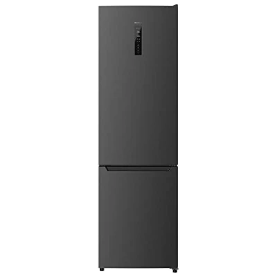 Imagen de Cecotec Frigorífico Combi 2 Puertas Bolero CoolMarket 356 Dark D. L, Altura 200 cm y 60 de Ancho, Bajo Consumo, Sistema Multi Air Flow, Total No frost, Cajones
