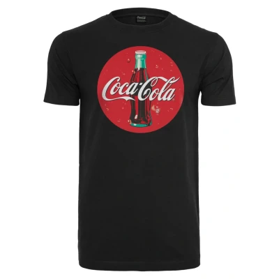 Imagen de Merchcode COCA COLA Bottle LOGO TEE Camiseta estampada, Hombre, Talla: XL, Black