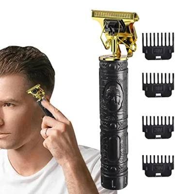 Imagen de Máquina de corte pelo Cortapelos multiusos para pelo, barba y cuidado corporal,Máquina hombres barba, cara, cabello, vello corporal Gusengo
