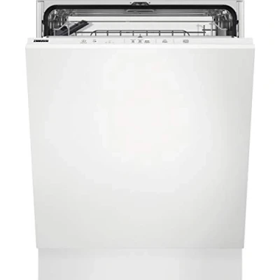 Imagen de Zanussi ZDLN2521 Lavavajillas Integrado Airdry 13 cubiertos, Display LCD, Desconexión automática, 6 programas a 3 temperaturas, Motor Inverter, Puerta deslizante, 47 dBA, Blanco, 60 cm