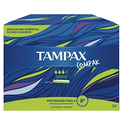 Imagen de Tampax Compak Super X24 Conos con aplicador