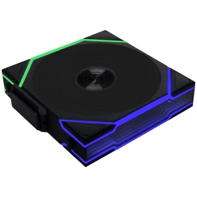 Imagen de Lian Li UNI Fan TL Ventilador inalámbrico para PC (120 mm, RGB, 26 ledes ARGB, hasta 2600 rpm, alto flujo de aire, bajo vibración, silencioso)