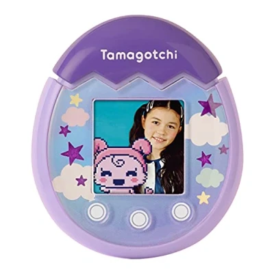 Imagen de Tamagotchi Pix Mascota Virtual con cámara incorporada y Botones táctiles Color Morado 42902