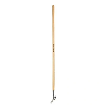 Imagen de Kent &amp; Stowe desbrozadora Larga Manual Extractor de Hierbas Acero Inoxidable, con Mango Largo Madera, tamaño: 160 cm