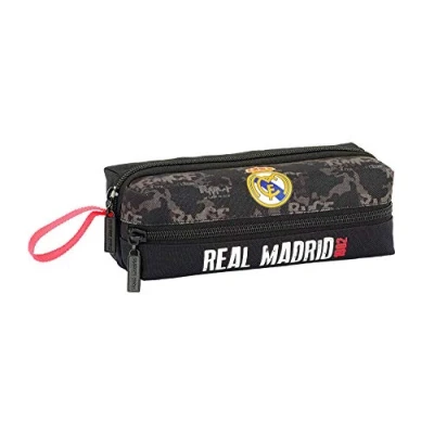Imagen de Safta PORTATODO 3 CREMALLERAS REAL MADRID BLAC 20x7x8 Multicolor (811924823