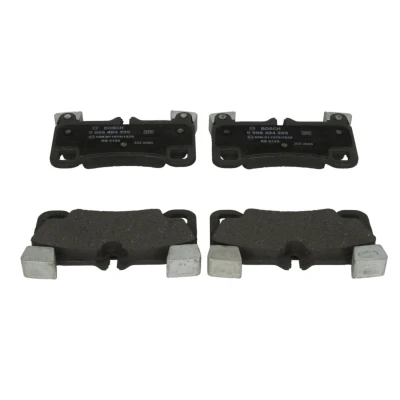 Imagen de BOSCH 0 986 494 205 Juego de pastillas freno Low Metallic Chapa antichirridos PORSCHE: Cayenne, VOLKSWAGEN: Touareg I, AUDI: Q7