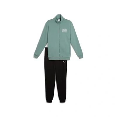 Imagen de PUMA CLASS Sweat Suit TR, Abiti lavorati a maglia Unisex adulto, Green Moon,