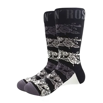 Imagen de Guns N&#039; Roses Pistolas monocromáticas/calcetines GNR x20cm, Negro , M