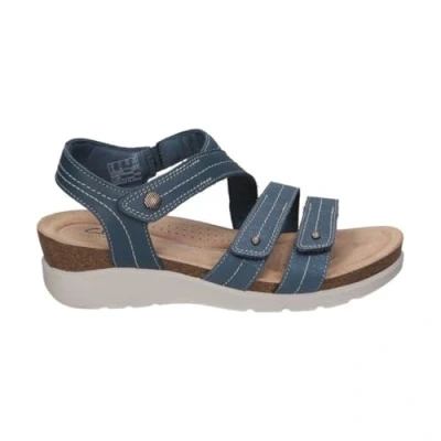 Imagen de Clarks Arla Stroll, Sandalia Mujer, Azul Combi, 39.5 EU