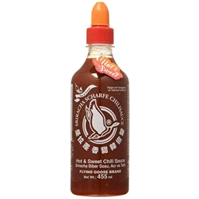 Imagen de Flying Goose, Salsa de chile (Dulce y picante) 12 455 ml. (Total 5460 ml.)