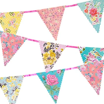 Imagen de Talking Tables TS4 BUNTING Truly Scrumptious Bunting, Microfibra, Multicolor, Medium