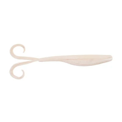 Imagen de Berkley Gulp! Saltwater Crazy Legs Jerk Shad 5in (5 piezas) White Glow Shads