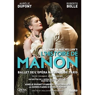 Imagen de Macmillan, K.: Histoire de Manon (L&#039;) (Paris Opera Ballet, 2015) [Blu ray]