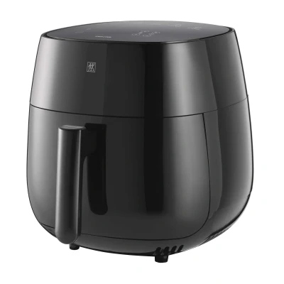 Imagen de ZWILLING Air Fryer Freidora de aire caliente, 4 L, 6 programas, 1400 W, freír, cocinar y hornear sin grasa, incluye libro recetas, color negro