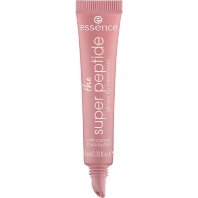 Imagen de Essence Cosmetics Tatamiento Labial The Super Peptide, Suavizar, Con Vitaminas, Cuidado, Brillante, 10 ml