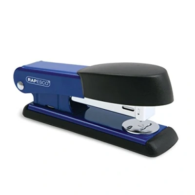 Imagen de Rapesco R53500L2 Bowfin Grapadora Metálica, 25 Hojas de Capacidad, Usa Grapas 26 y 24/6 mm, Azul