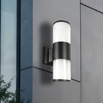 Imagen de Miratic Luminaria Aplique Pared Exterior E27 Lampara IP54 de color Negro Iluminación Resistente al Agua para Uso