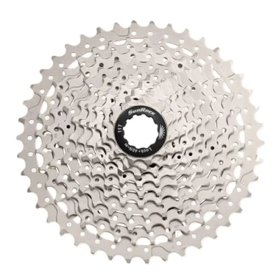 Imagen de SUN RACE CSMS3 10 Speed Cassette 11 40T. Metallic, Adultos Unisex, Plateado, ESTANDAR