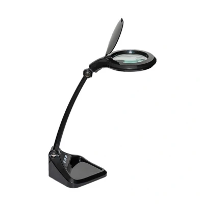Imagen de MAULiris Lámpara con lupa LED, atenuable, negra