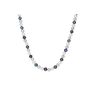 Imagen de Valero Pearls Collar, Mujer, Talla: 45, Silber